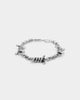 Wild for the Weekend Men's Barbed Wire Bracelet Silver