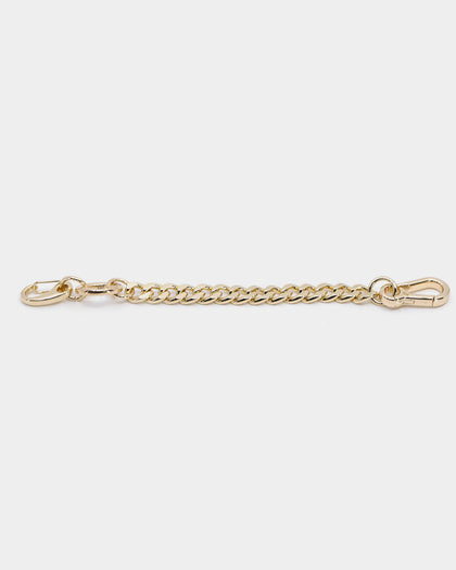 Wild for the Weekend Men's Mixed Chain Bracelet Gold