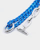 Wild for the Weekend Men's Mixed Double Chain Bracelet Silver/Blue