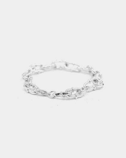 Wild for the Weekend Playing with Fire Chain Bracelet Silver