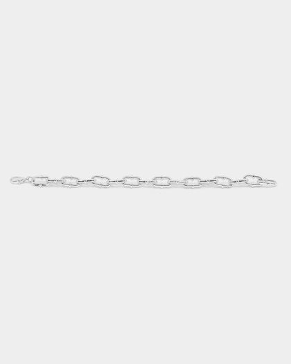 Wild for the Weekend Playing with Fire Chain Bracelet Silver