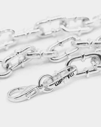 Wild for the Weekend Playing with Fire Chain Bracelet Silver