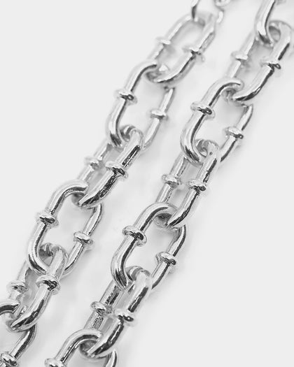 Wild for the Weekend Playing with Fire Chain Bracelet Silver
