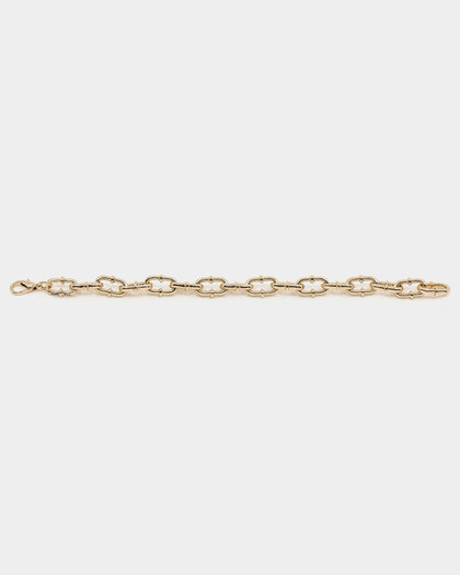 Wild for the Weekend Playing with Fire Chain Bracelet Gold