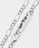 Wild for the Weekend Welcome to the Jungle Snake Necklace Silver