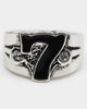 Wild for the Weekend Lucky 7 Ring Silver