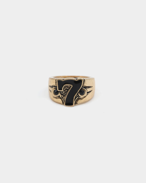 Wild for the Weekend Lucky 7 Ring Gold