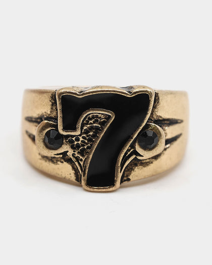 Wild for the Weekend Lucky 7 Ring Gold