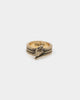 Wild for the Weekend Welcome to the Jungle Snake Ring Gold