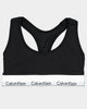Calvin Klein Women's Modern Cotton Unlined Bralette Black