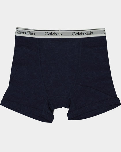 Calvin Klein Modern Cotton Boxer Brief 2 Pack Blue/Grey