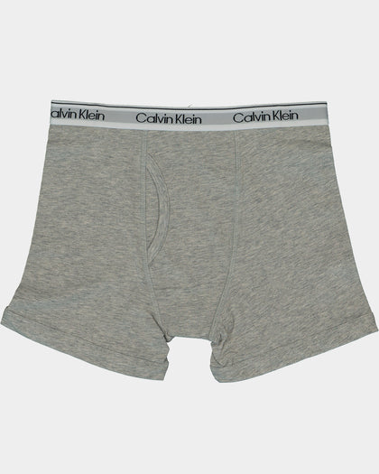 Calvin Klein Modern Cotton Boxer Brief 2 Pack Blue/Grey