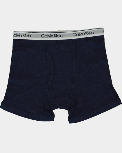 Calvin Klein Modern Cotton Boxer Brief 2 Pack Blue/Grey