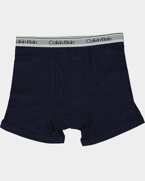 Calvin Klein Modern Cotton Boxer Brief 2 Pack Blue/Grey