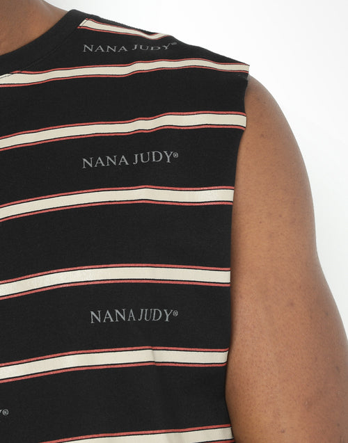 Nana Judy Riviera Crew Neck Muscle Black