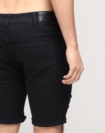 Nana Judy The Cuffed Thrift Short Black Enzyme