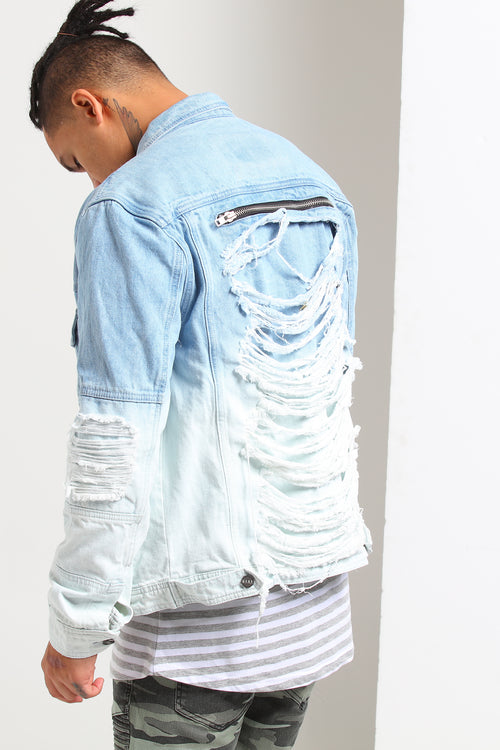 Nana Judy Sawyer Denim Jacket Indigo/Bleach