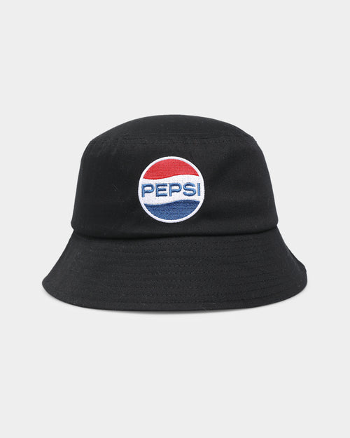Nana Judy Pepsi Logo Bucket Hat Black