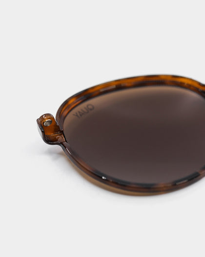 Quay Australia Men's I See You Clip On Tortoise/Brown Flash