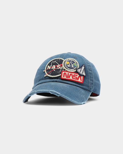 American Needle Iconic Nasa Strapback Blue
