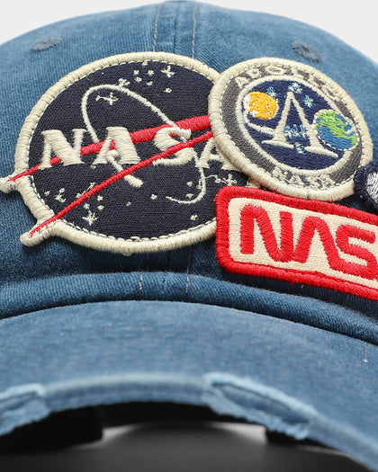 American Needle Iconic Nasa Strapback Blue