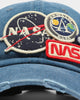 American Needle Iconic Nasa Strapback Blue