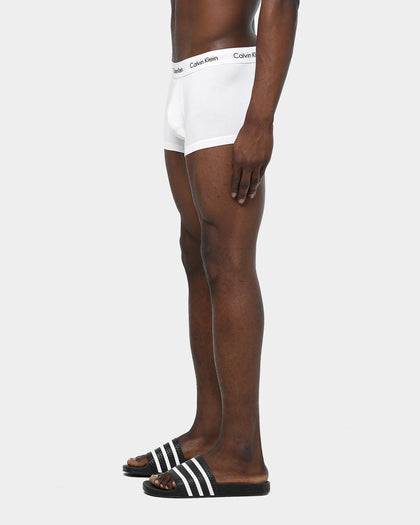 Calvin Klein Men's Low Rise Trunk 3 Pack Black/White/Grey