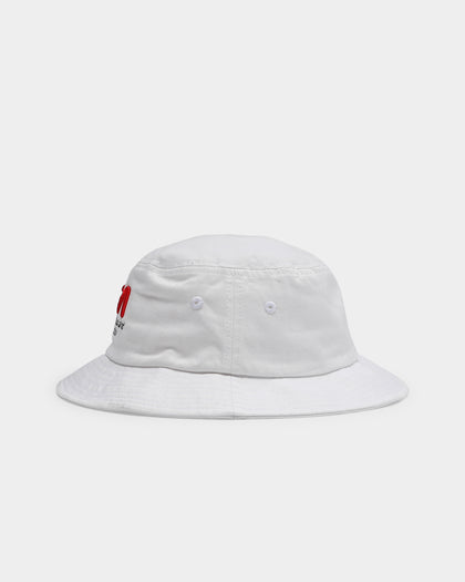 American Needle Men's NASA Cotton Twill Bucket Hat White