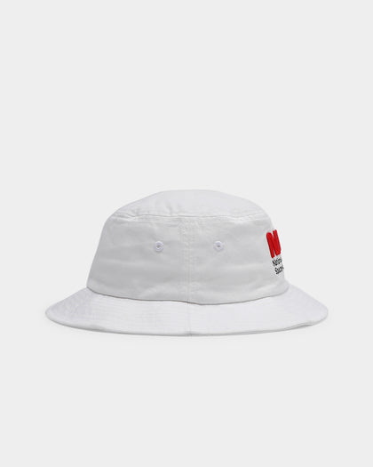 American Needle Men's NASA Cotton Twill Bucket Hat White