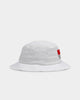 American Needle Men's NASA Cotton Twill Bucket Hat White