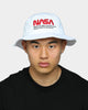 American Needle Men's NASA Cotton Twill Bucket Hat White