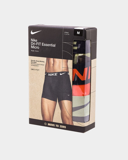 Nike Dri-FIT Essential Micro Trunk 3 Pack Multi-Coloured