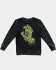 Santa Cruz Kids' Decay Hand Crewneck Acid Black