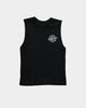 Santa Cruz Kids' Bolt Strip Muscle Singlet Speckle Black