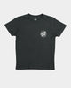 Santa Cruz Kids' Slasher Dot Short Sleeve T-Shirt Pigment Black