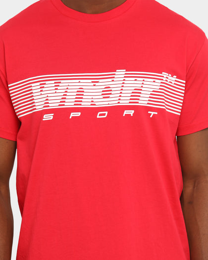 WNDRR Legacy Custom Fit T-Shirt Red