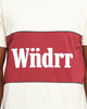WNDRR Lynch 3 Panel Custom Fit T-Shirt Off White
