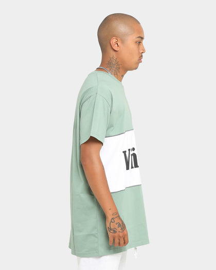 WNDRR Ranked 3 Panel Custom Fit T-Shirt Olive