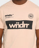 Wndrr Men's Slate Custom Fit T-Shirt Sand