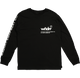 WNDRR In Line Long Sleeve T-Shirt Black