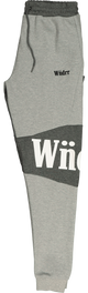 WNDRR Hamilton Tech Track Pant Grey Marle