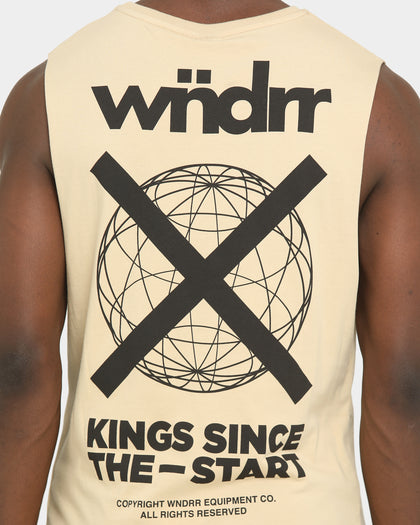 WNDRR Prosper Muscle Top Tan