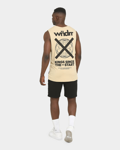 WNDRR Prosper Muscle Top Tan