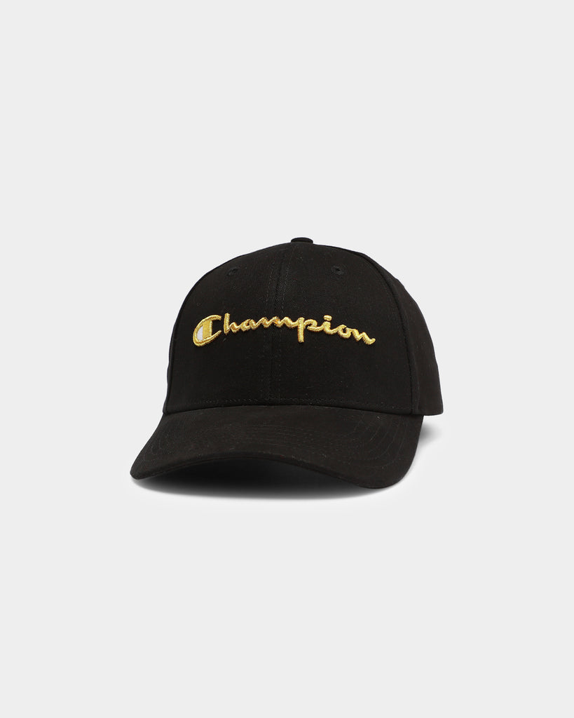 Champion Classic Twill Hat Black/Gold Culture Kings US