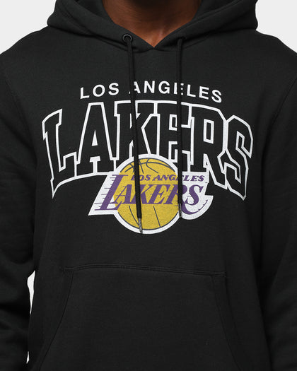 Mitchell & Ness Los Angeles Lakers Vintage Arch Hoodie Black