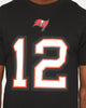 Mitchell & Ness Tampa Bay Buccaneers Tom Brady 12 NFL T-Shirt Black