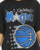 Mitchell & Ness Men's Orlando Magic Oversized Logo Short Sleeve Vintage T-Shirt Black