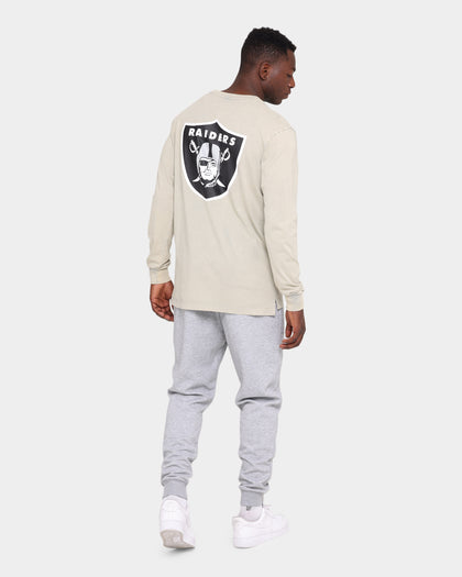 Majestic Athletic Raiders Levare Long Sleeve T-Shirt Snow Wash Pale