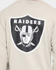 Majestic Athletic Raiders Levare Long Sleeve T-Shirt Snow Wash Pale