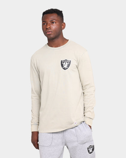 Majestic Athletic Raiders Levare Long Sleeve T-Shirt Snow Wash Pale